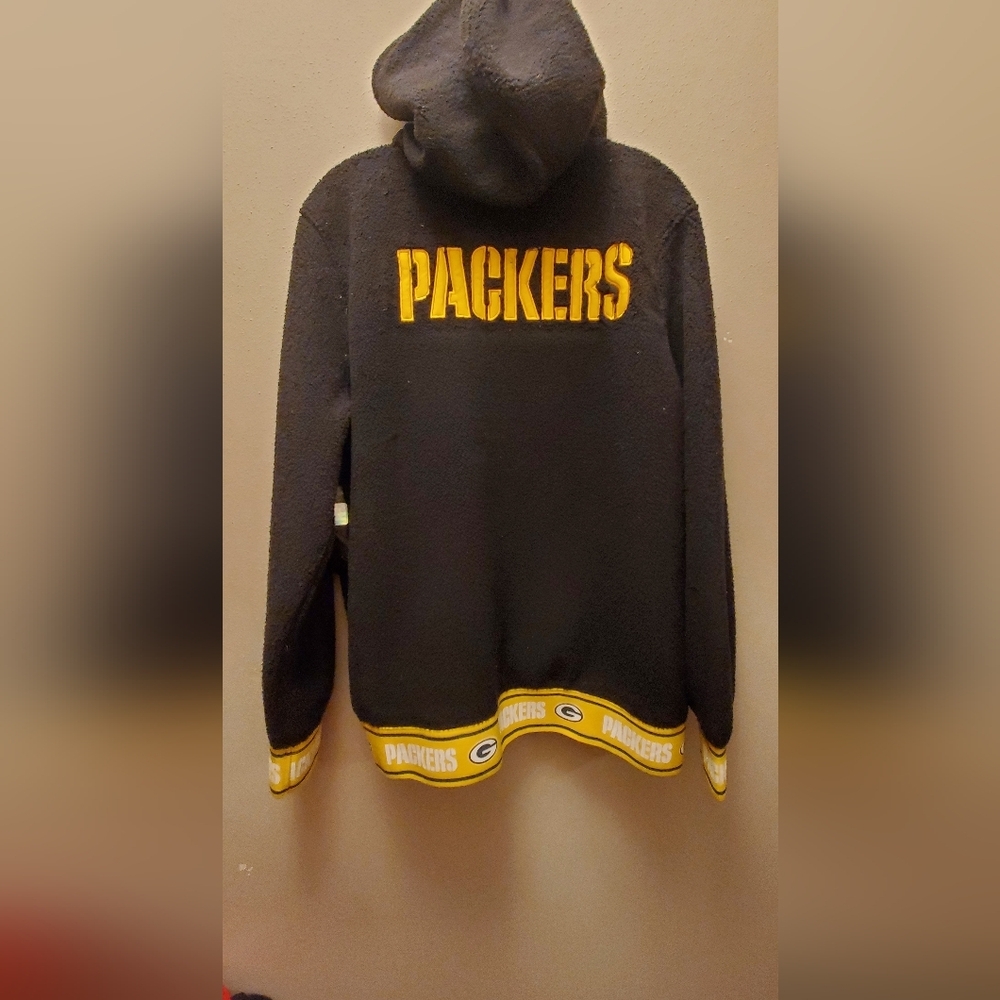 Womems NFL Green Bay Packers Fleece zipper hoodie brand new size xLarge